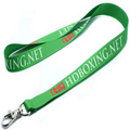 1/2" (12mm) Polyester Full Color sublimated lanyard